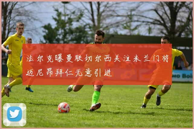 法尔克曝曼联切尔西关注米兰门将迈尼昂拜仁无意引进