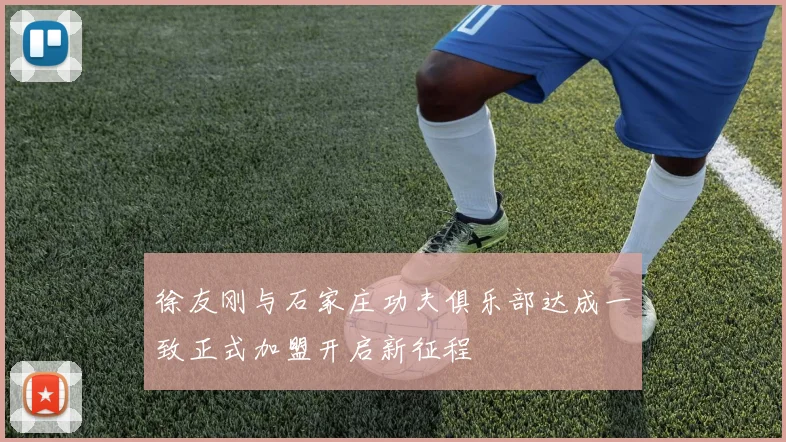 徐友刚与石家庄功夫俱乐部达成一致正式加盟开启新征程